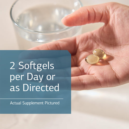 Close-up of Olprima EPA softgels capsules
