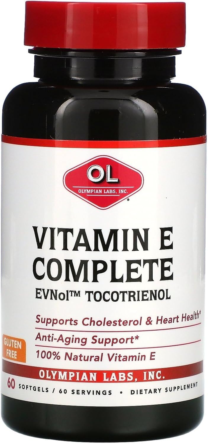 Olympian Labs Vitamin E Complete Tocomin bottle main image