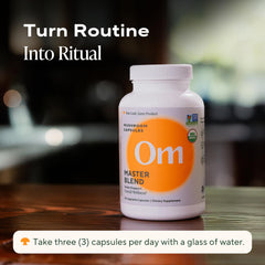 USDA Certified Organic and non-GMO mushroom capsules