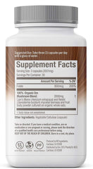 Lion’s Mane and Reishi mushroom blend for brain health