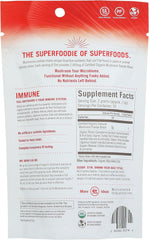 Seven-species Immune Blend ingredients including Reishi and Turkey Tail