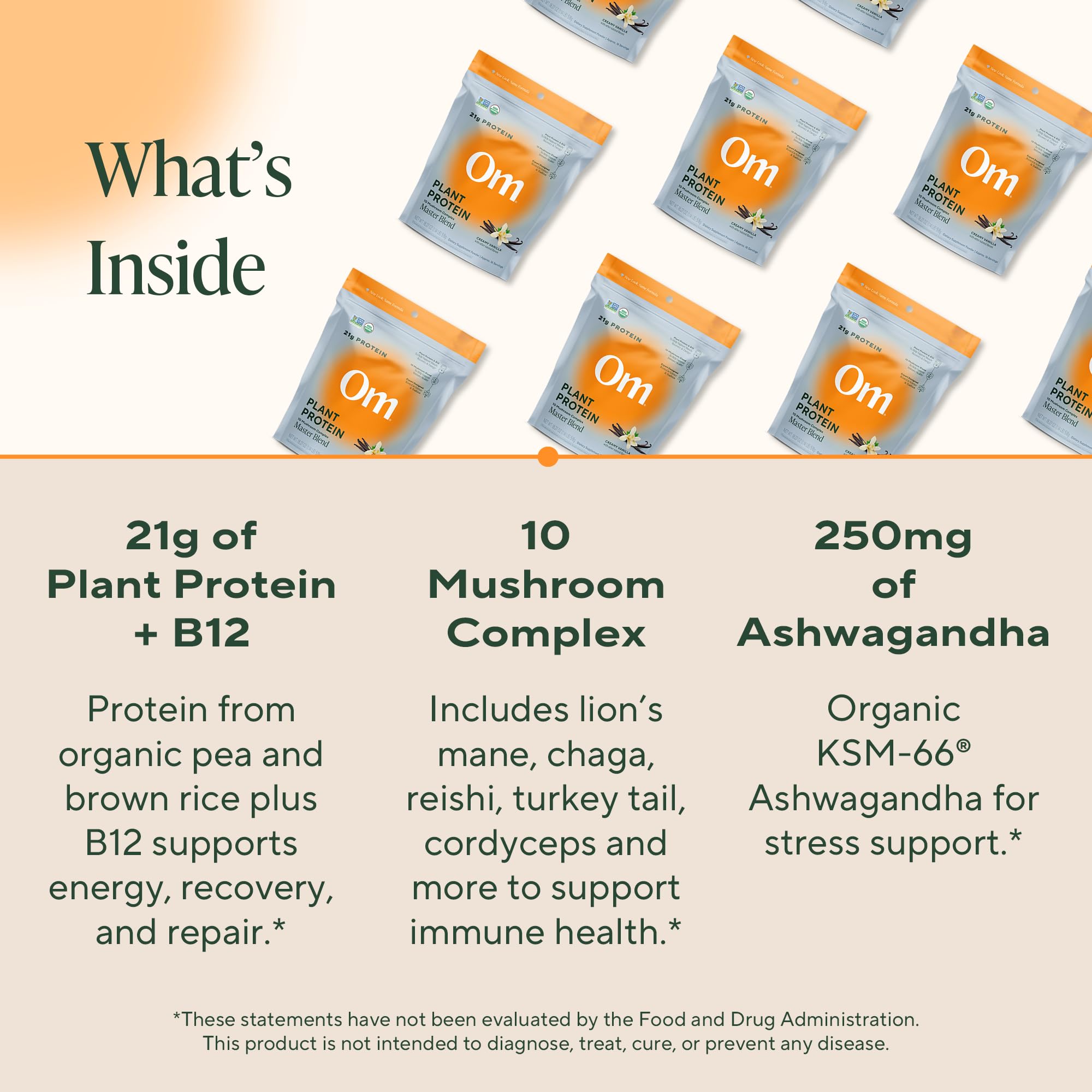 Ashwagandha and B12 supplement imagery