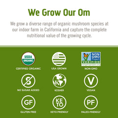 USA-grown Om Mushrooms Reishi Powder