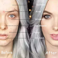 Omaky Phoera Foundation warm peach swatch provides balanced tone and long-lasting wear.