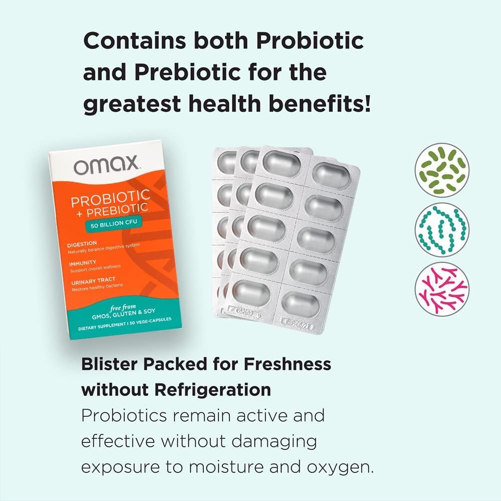 Omax3 supports digestive comfort and reduces occasional bloating