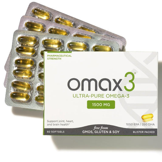 Omax3 Omega-3 pills, 1500mg with EPA/DHA 4:1 ratio