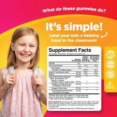 Close-up of omega-3-6-9 gummies with algal DHA for kids