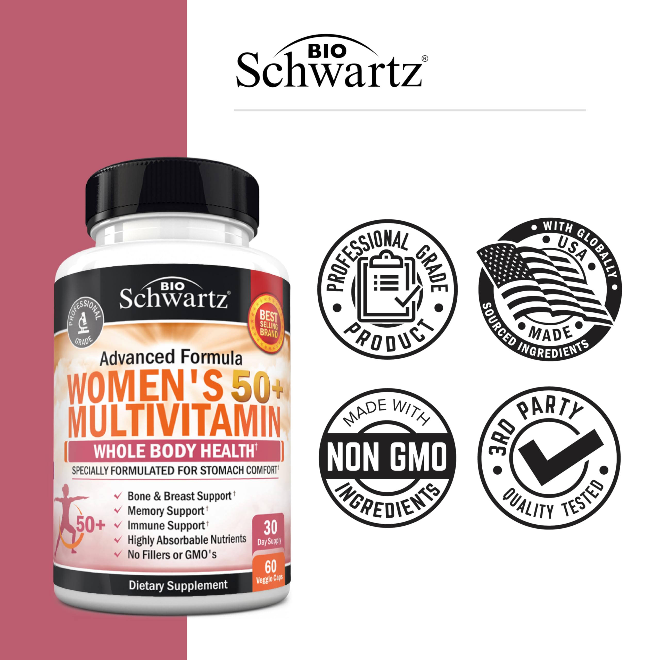 Omega-3 and B-vitamins for overall health