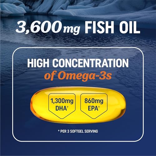 Burpless citrus-flavored omega-3 softgels