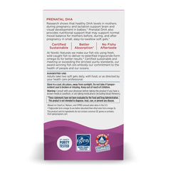 Omega-3 DHA 830 mg and Vitamin D3 400 IU per serving