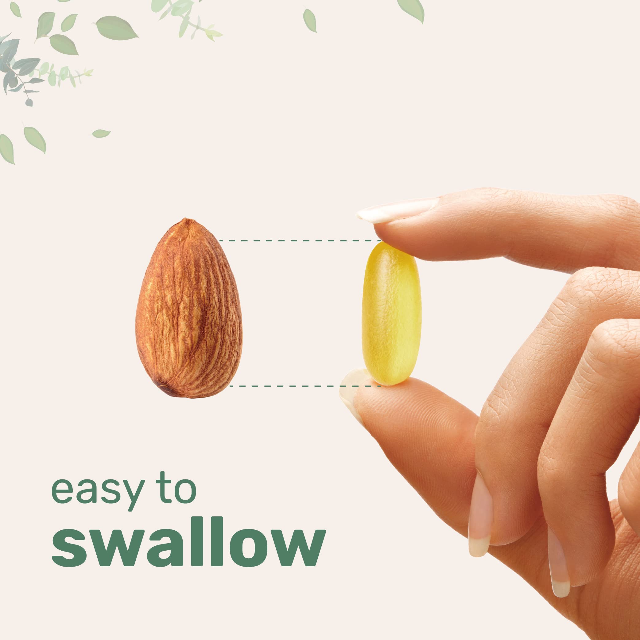 Premium non-GMO omega-3 fatty acids, soy/dairy/gluten-free