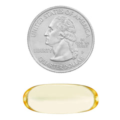 Brain and immune wellness concept with omega-3 icons