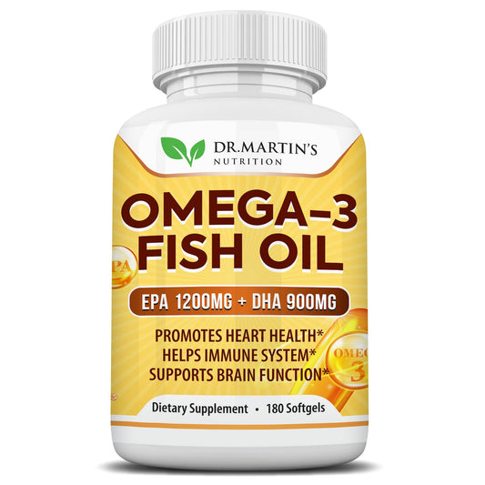Bottle of Omega 3 Fish Oil 3750mg triple-strength