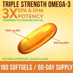 Diagram of natural triglyceride form for optimal absorption