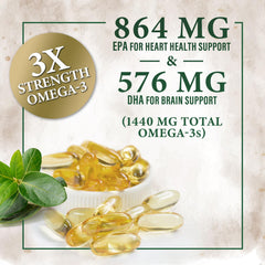 Close-up of 2400mg per serving on bottle label