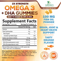 Heart health benefits icon for Omega 3 gummies