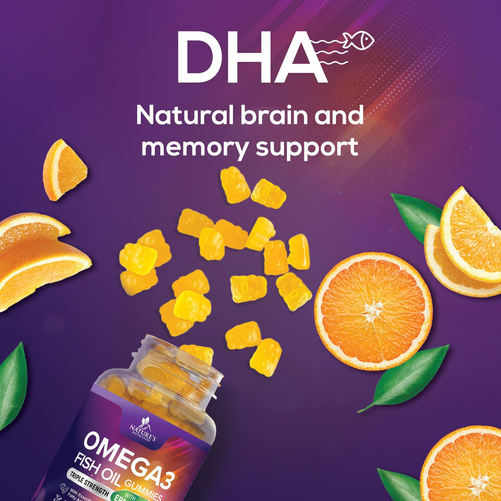 Omega 3 Fish Oil Gummies ingredients label