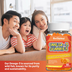 Gummy Omega-3 with high absorption DHA EPA for heart and joints