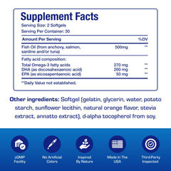 EPA and DHA highlighted on packaging of kids gummies