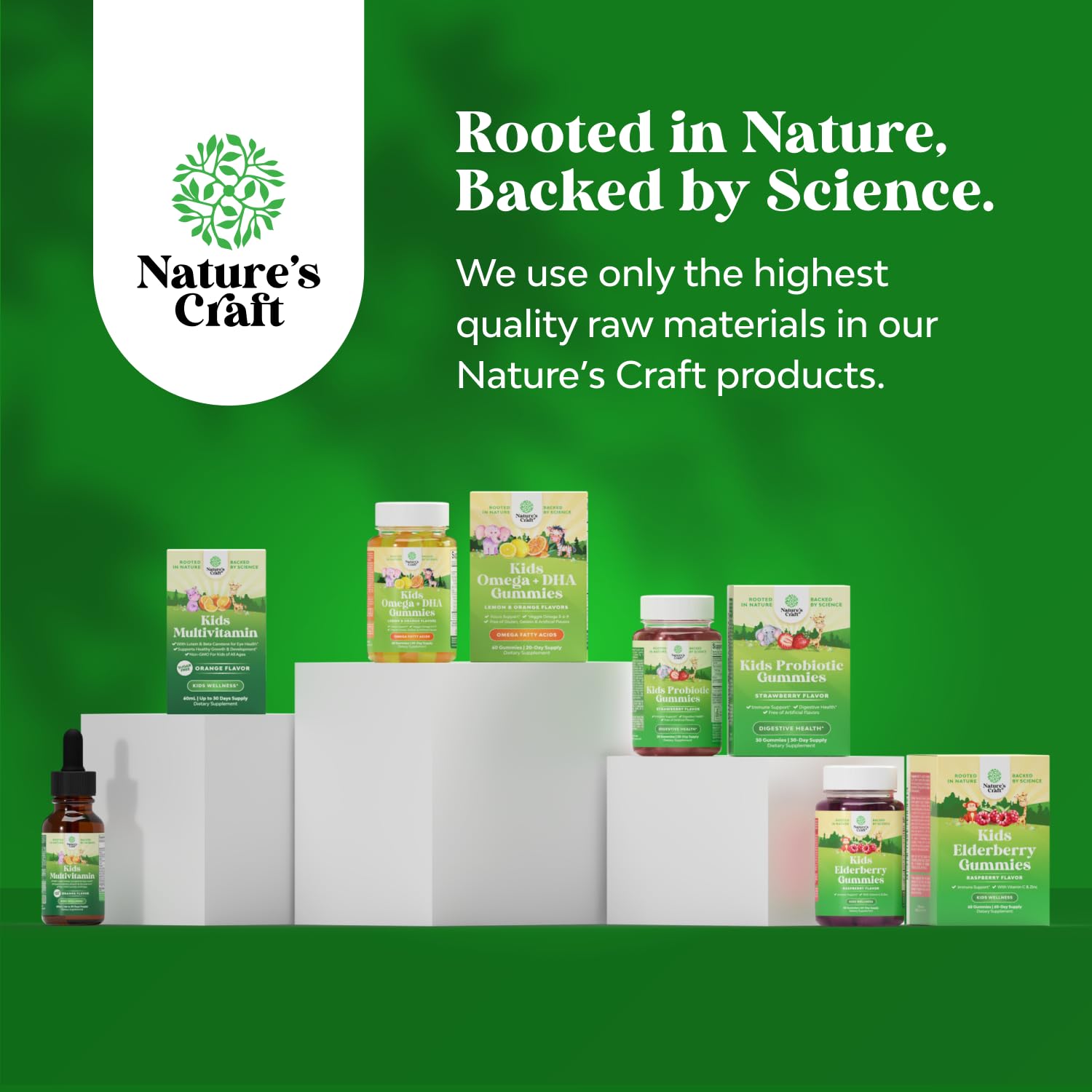 Product box with features and allergen information