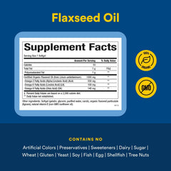 Omega Factors Flaxseed Oil capsules