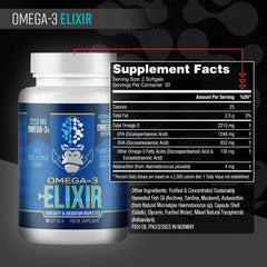 Omega-3 Elixir freshness testing and TOTOX results