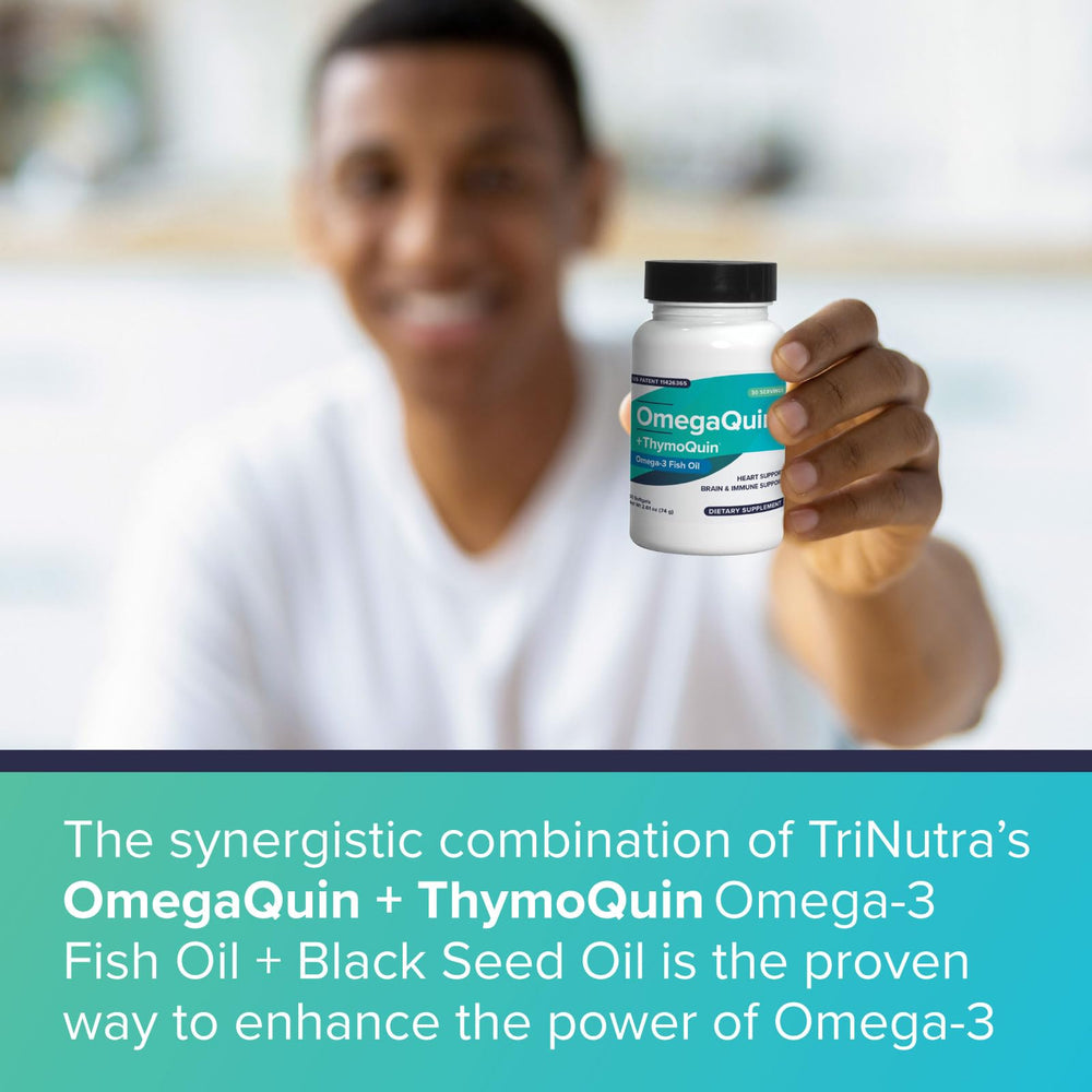 VivoMega fish oil illustration showing EPA and DHA