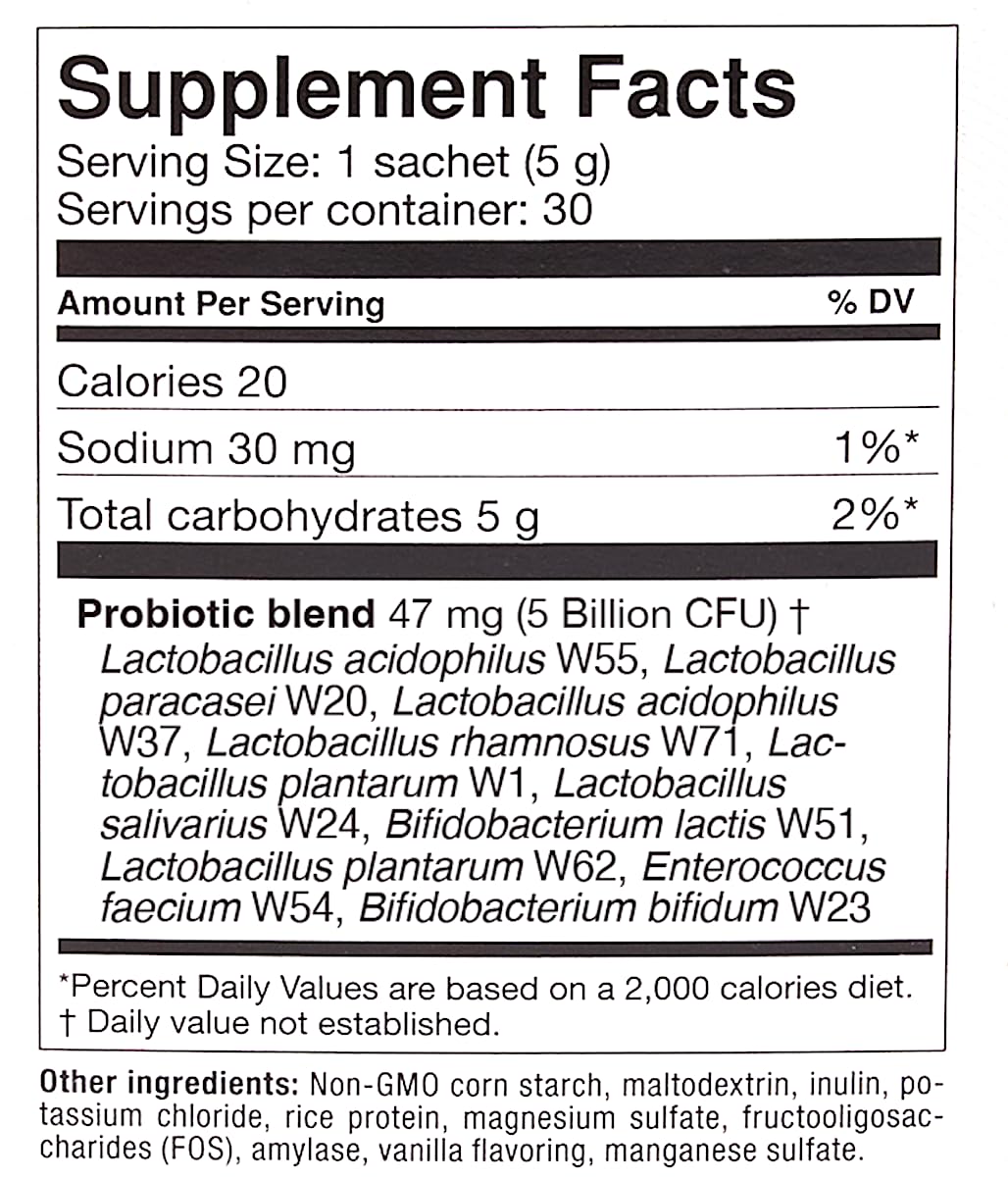 Label highlighting vegan, hypoallergenic, and non-GMO claims