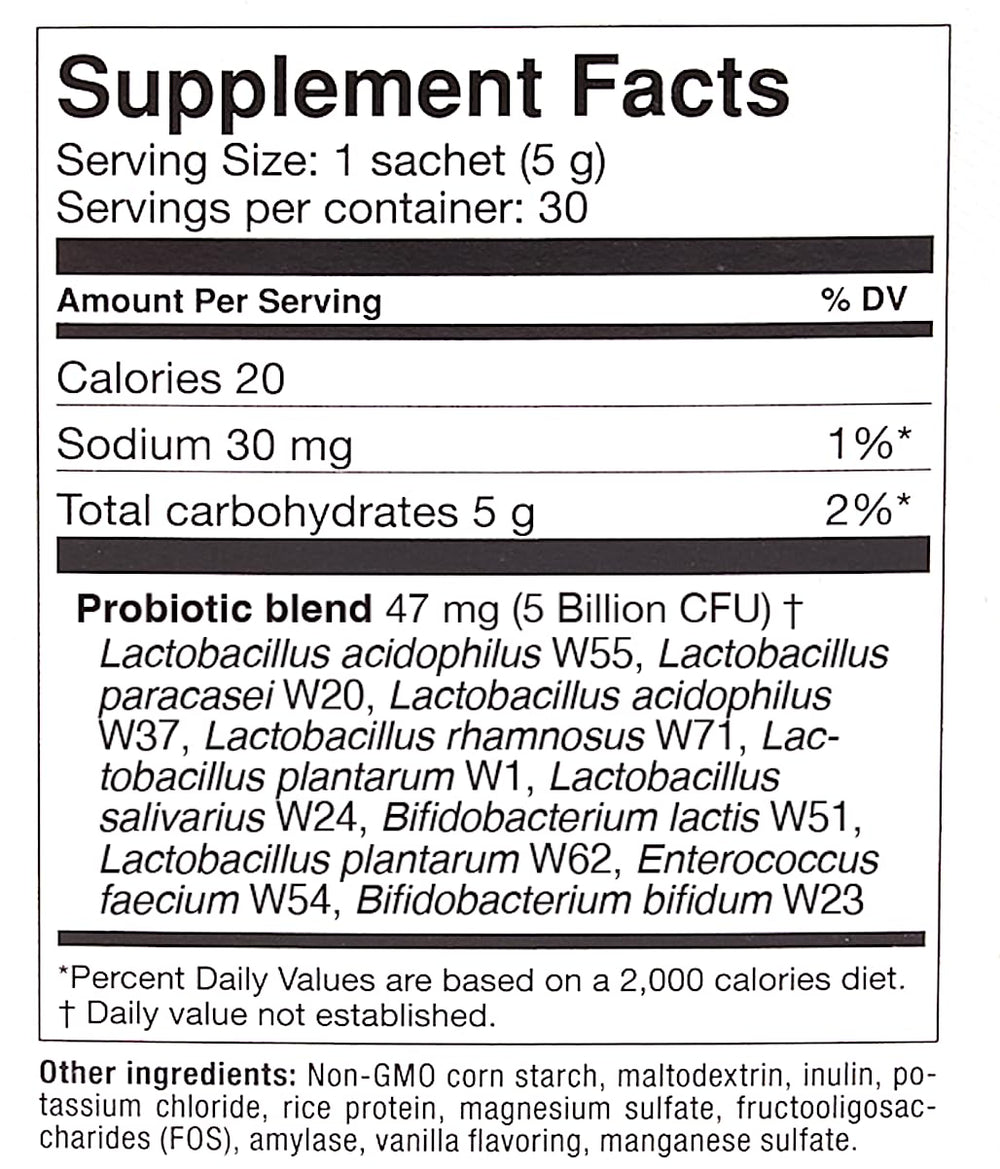 Label highlighting vegan, hypoallergenic, and non-GMO claims