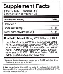 Individual 28-day daily packets of OMNi BiOTiC Stress Release