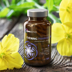 Label showing 10% GLA in Evening Primrose Oil