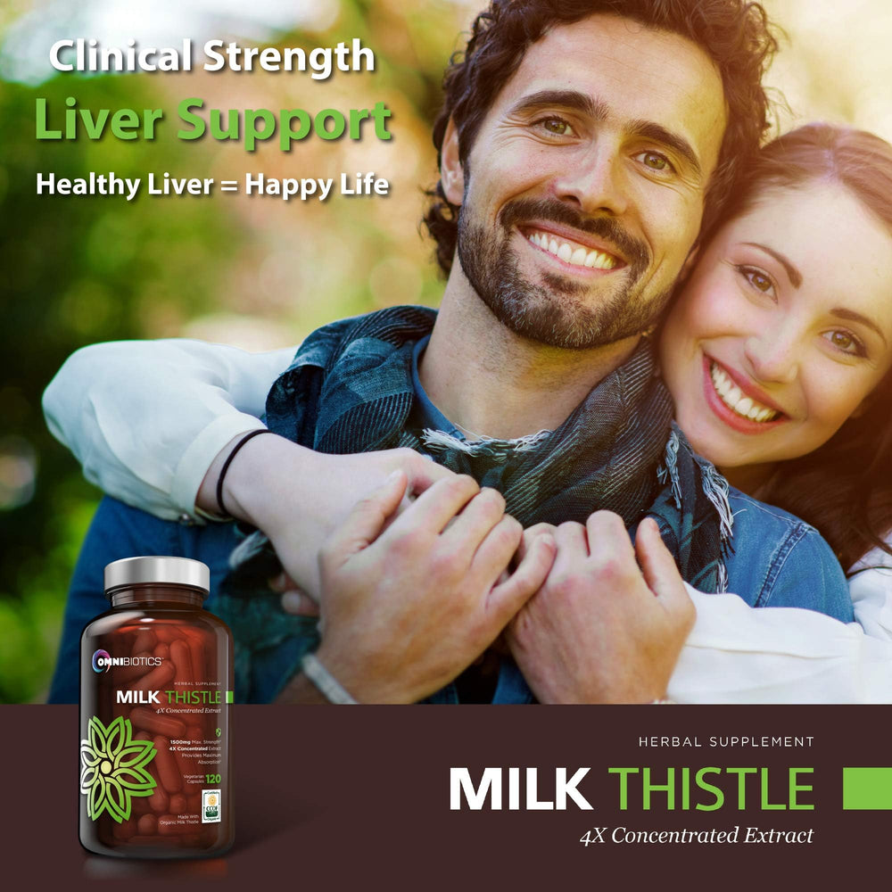 Pure organic milk thistle extract with 50% more silymarin