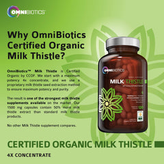 US-sourced organic milk thistle for liver support