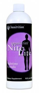 Omnitrition OmniTrim Nite Lite bottle, 15 fl oz