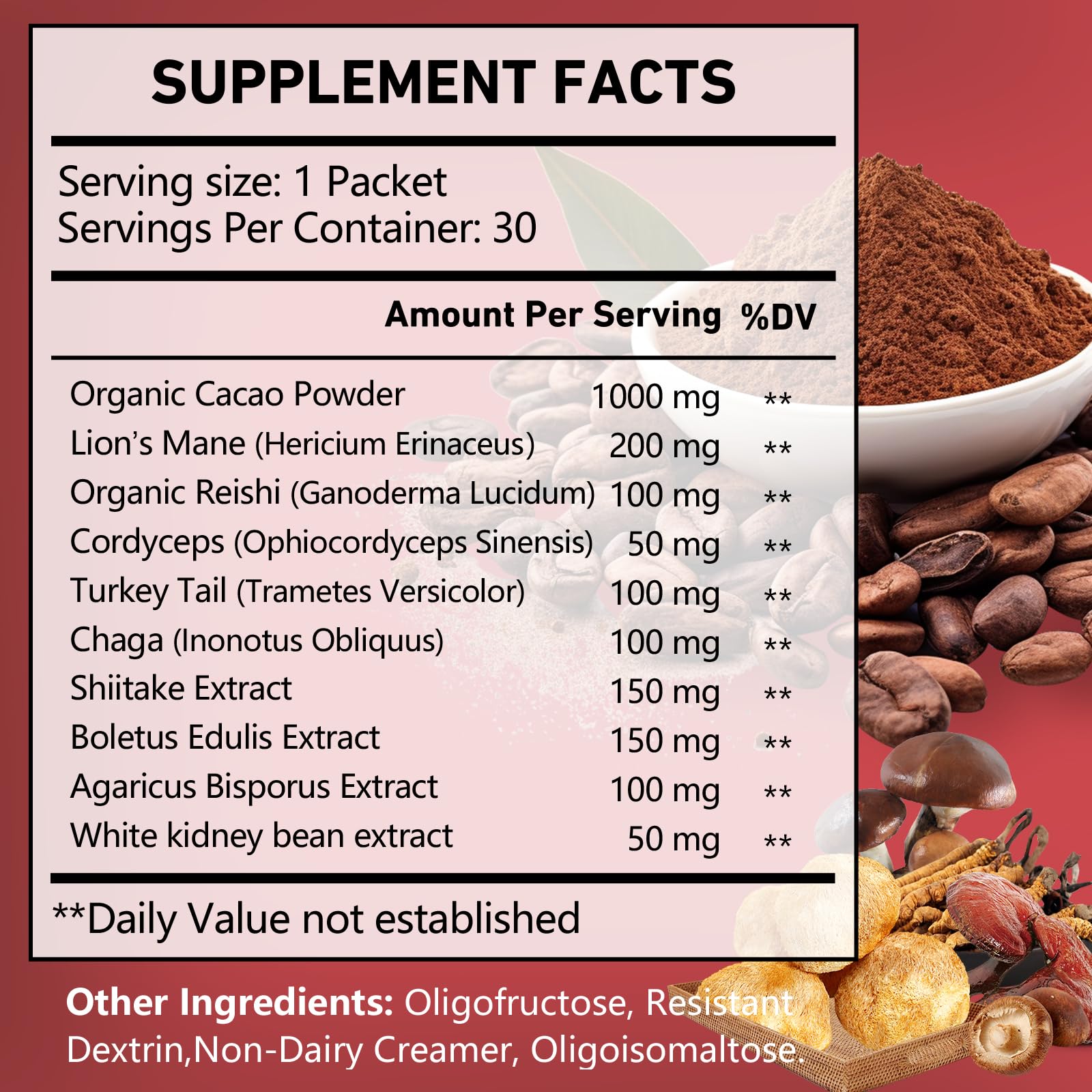 Lion's Mane and Reishi mushrooms for brain health