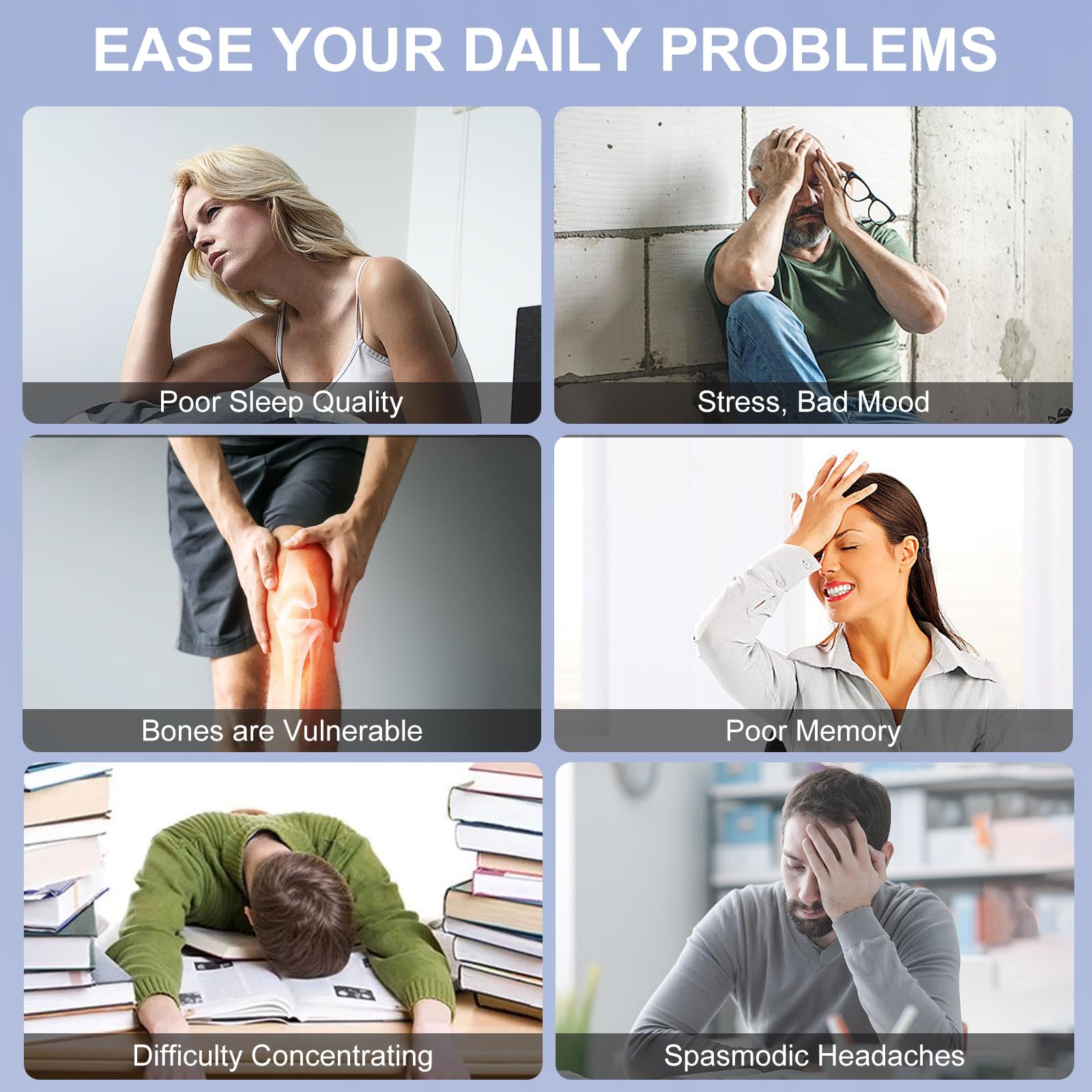 Ingredients and supplement facts panel for OMOGS Magnesium Glycinate