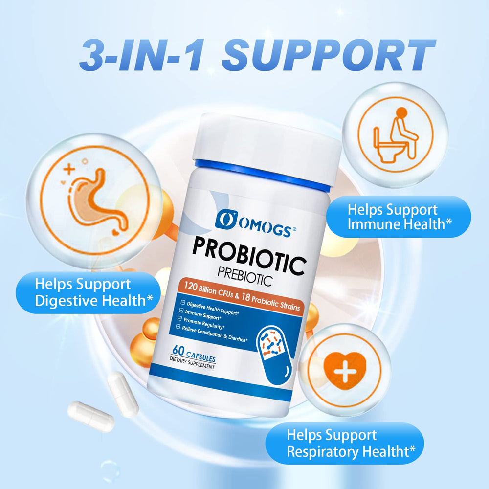 60-cap probiotic capsules package