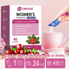 Probiotic powder being added to yogurt, juice or smoothies