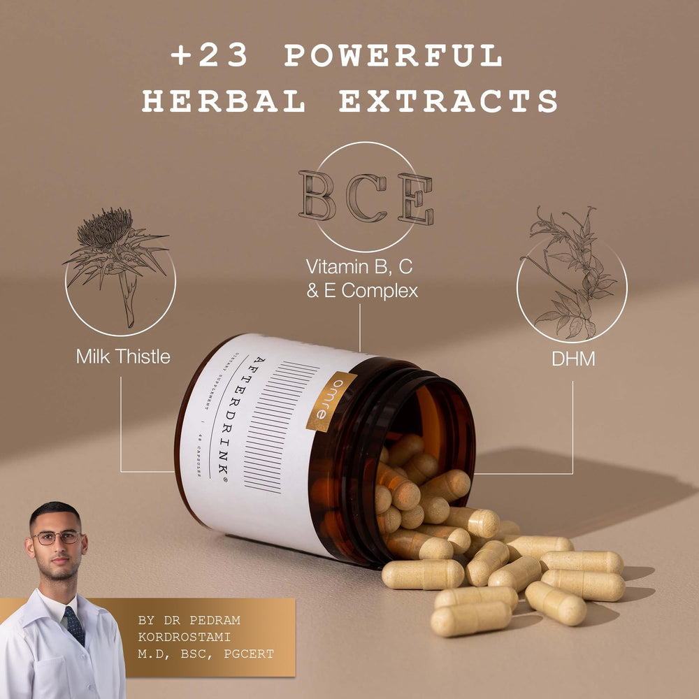 Close-up of Milk Thistle and DHM ingredients