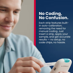 On Call Express strips ready for reliable home monitoring at home.