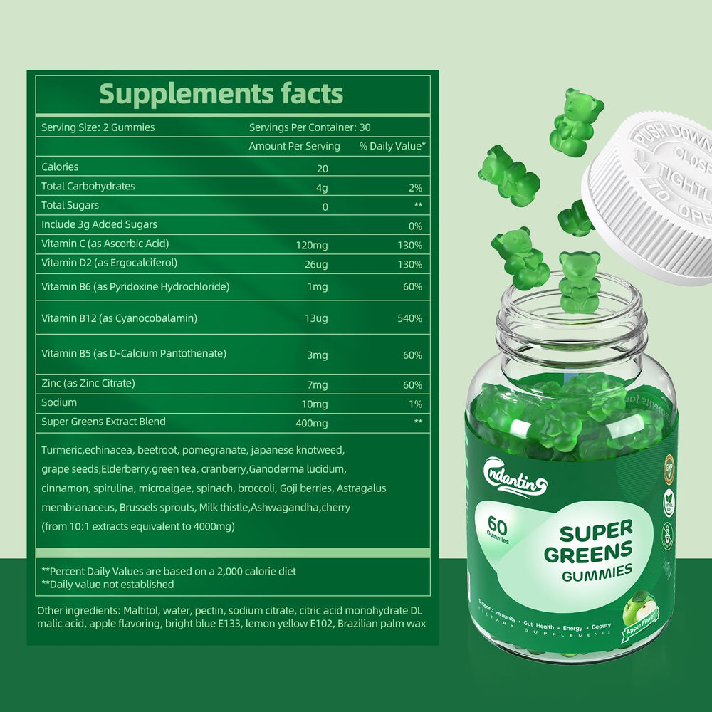 On-the-go apple-flavored gummies in a gym bag