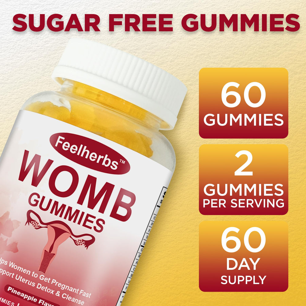 On-the-go womb detox gummies for busy lifestyles