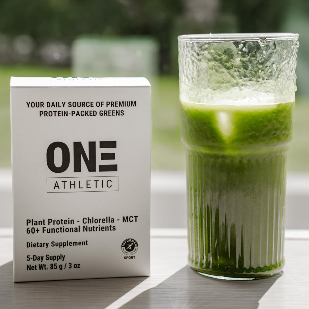 ON3 Athletic Protein Greens packaging and branding