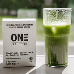 ON3 Athletic Protein Greens packaging and branding