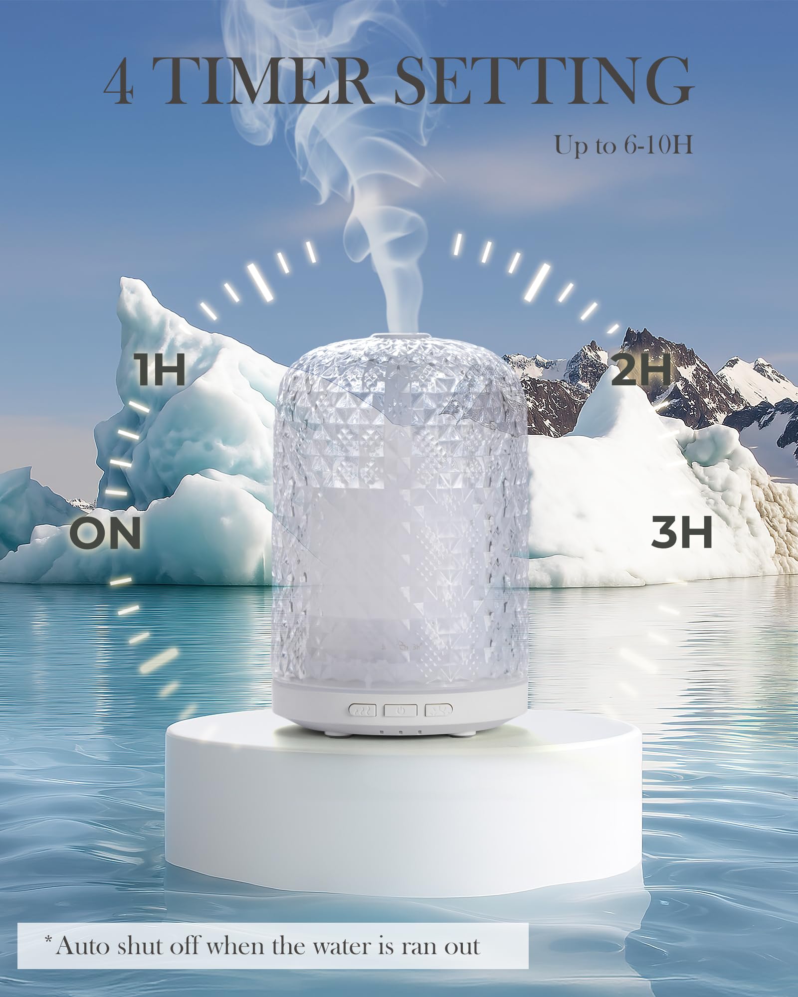 Close-up of BPA-free water tank in Onaboviva diffuser