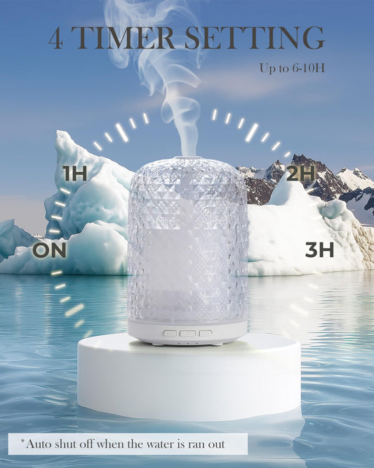 Close-up of BPA-free water tank in Onaboviva diffuser