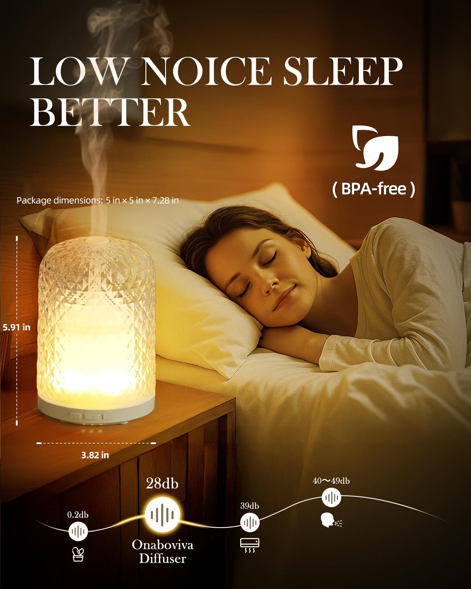 Auto shut-off feature of Onaboviva essential oil diffuser