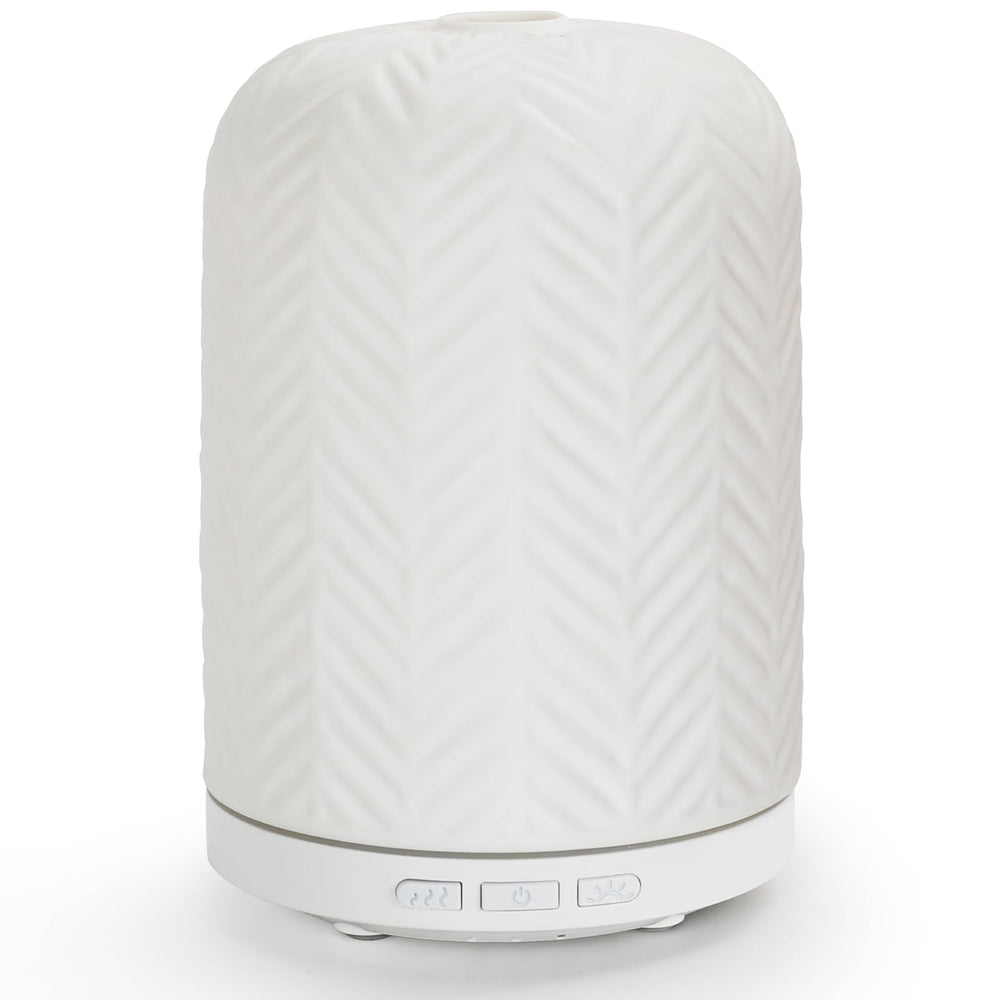 Onaboviva 120ml ceramic essential oil diffuser – front view