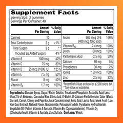 Gummies with emphasis on hair, skin and nails benefits