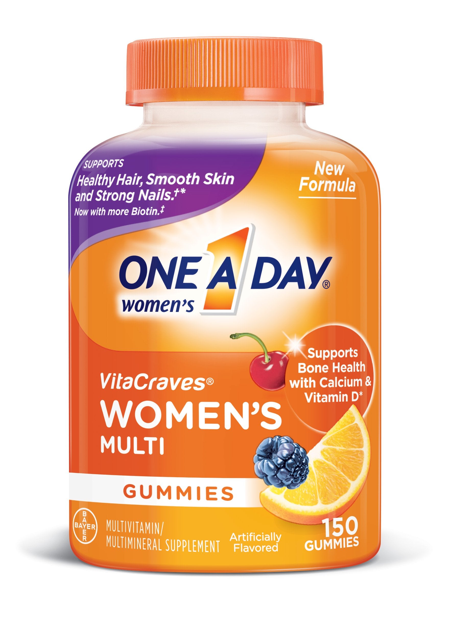 One A Day Women’s VitaCraves Gummies bottle